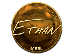 Sticker | Ethan (Gold) | Katowice 2019 (Sticker | Ethan (Gold) | Katowice 2019)