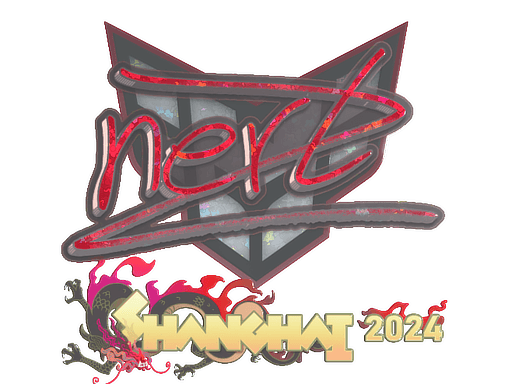 Sticker | NertZ (Glitter) | Shanghai 2024 (Sticker | NertZ (Glitter) | Shanghai 2024)