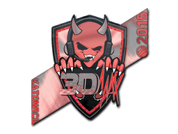 Sticker | 3DMAX (Holo) | Katowice 2015 (Sticker | 3DMAX (Holo) | Katowice 2015)