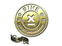 Sticker | 9INE (Gold) | Paris 2023 (Sticker | 9INE (Gold) | Paris 2023)