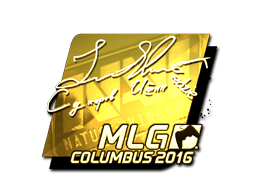 Sticker | Edward (Gold) | MLG Columbus 2016 (Sticker | Edward (Gold) | MLG Columbus 2016)