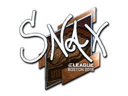 Sticker | Snax (Foil) | Boston 2018 (Sticker | Snax (Foil) | Boston 2018)