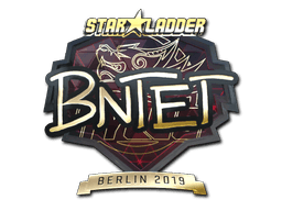 Sticker | BnTeT (Gold) | Berlin 2019 (Sticker | BnTeT (Gold) | Berlin 2019)