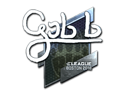 Sticker | gob b (Foil) | Boston 2018 (Sticker | gob b (Foil) | Boston 2018)