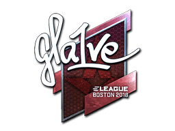 Sticker | gla1ve (Foil) | Boston 2018 (Sticker | gla1ve (Foil) | Boston 2018)