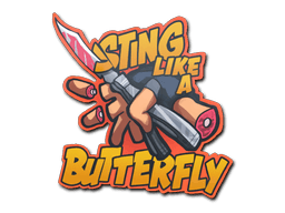 Sticker | Sting Like A Butterfly (Sticker | Sting Like A Butterfly)
