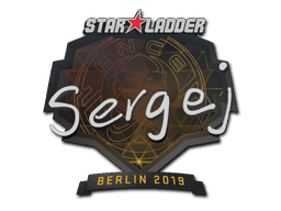 Sticker | sergej | Berlin 2019 (Sticker | sergej | Berlin 2019)