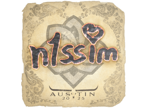 Sticker | n1ssim | Austin 2025 (Sticker | n1ssim | Austin 2025)