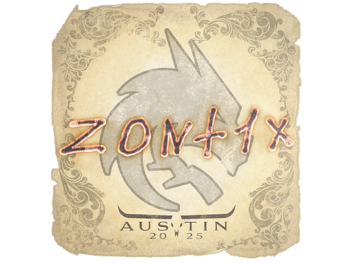 Sticker | zont1x | Austin 2025 (Sticker | zont1x | Austin 2025)