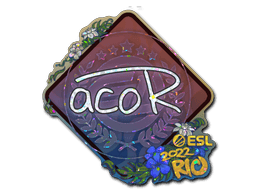 Sticker | acoR (Glitter) | Rio 2022 (Sticker | acoR (Glitter) | Rio 2022)