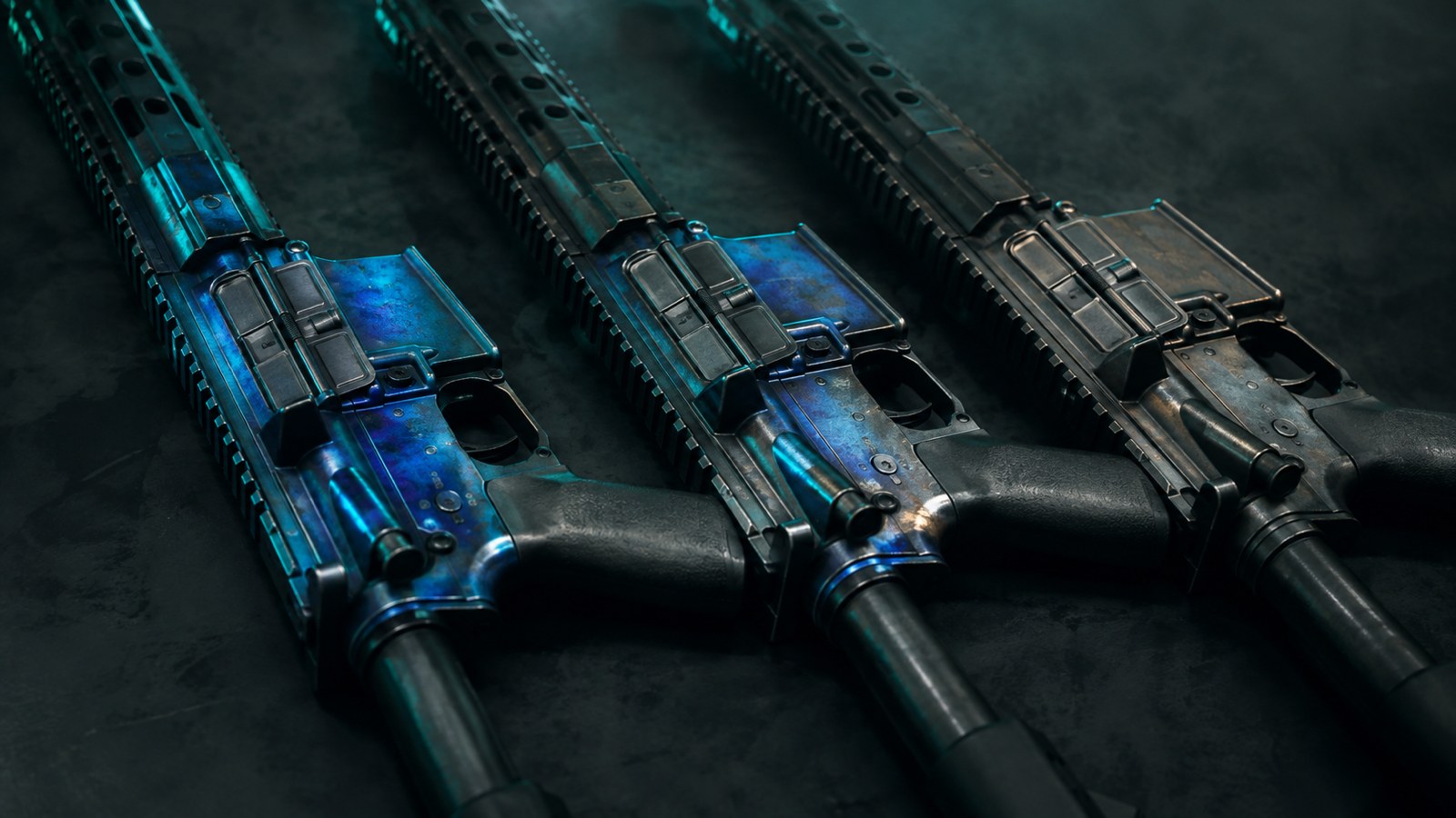 Сравнение паттернов AK-47 Поверхностная закалка: Tier 1, Tier 2 и рядовой сид
