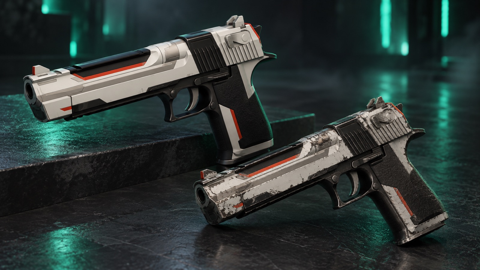 Desert Eagle Механо-пушка в качестве Factory New и Battle-Scarred