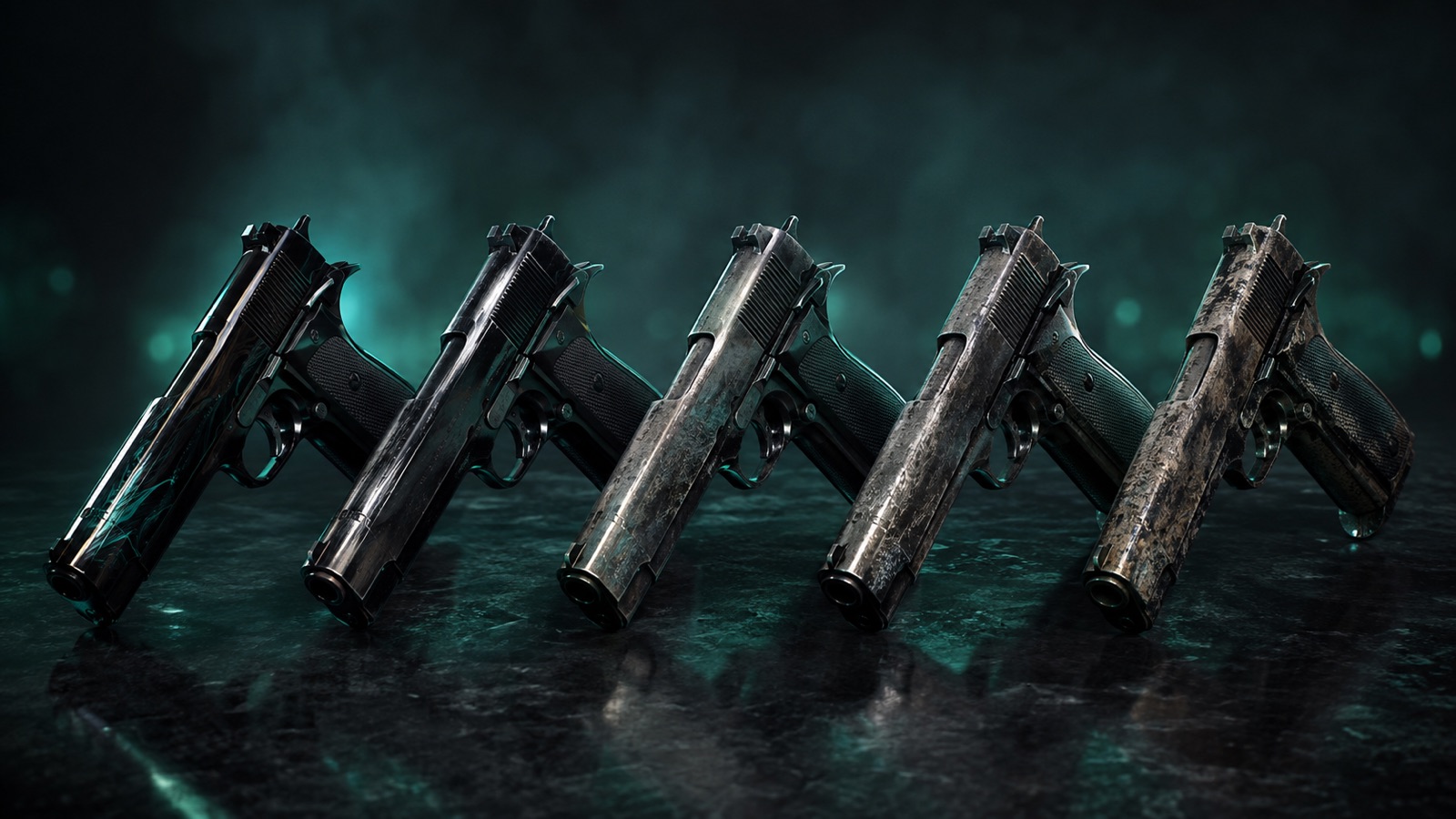 Один скин Desert Eagle в пяти качествах — от Factory New до Battle-Scarred