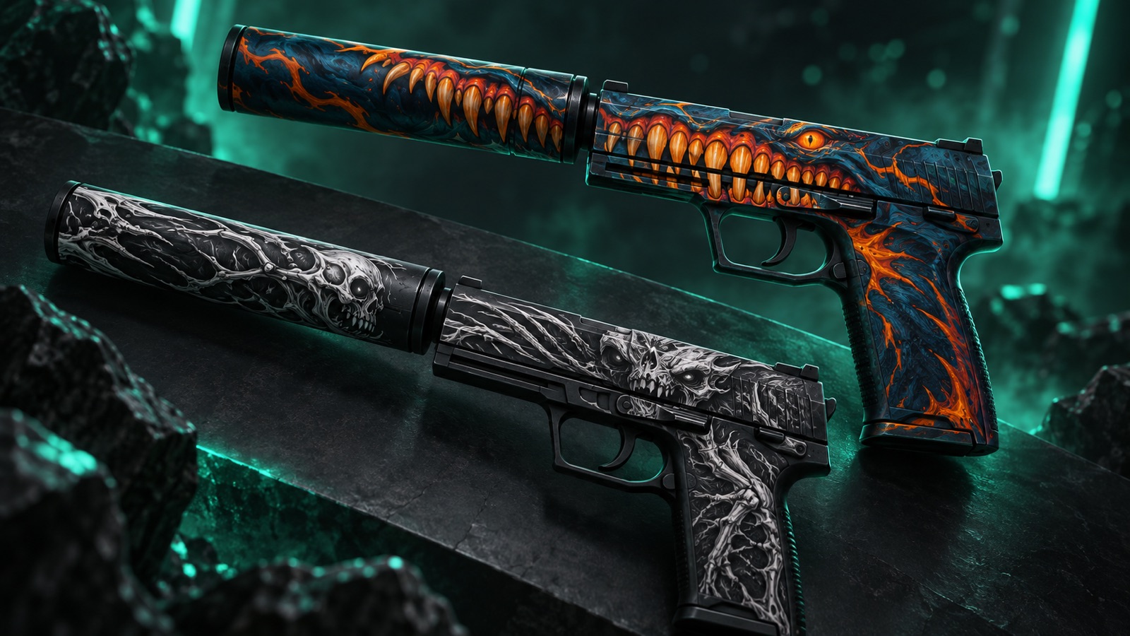 USP-S «Зубоскал» и «Билет в ад» — яркие бюджетные скины