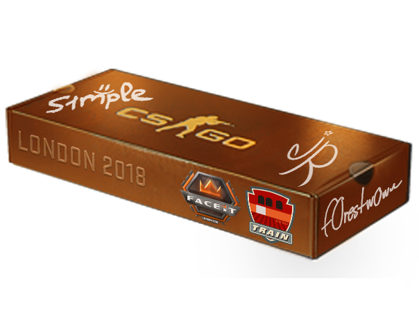Сувенирный набор «FACEIT London 2018 Train»