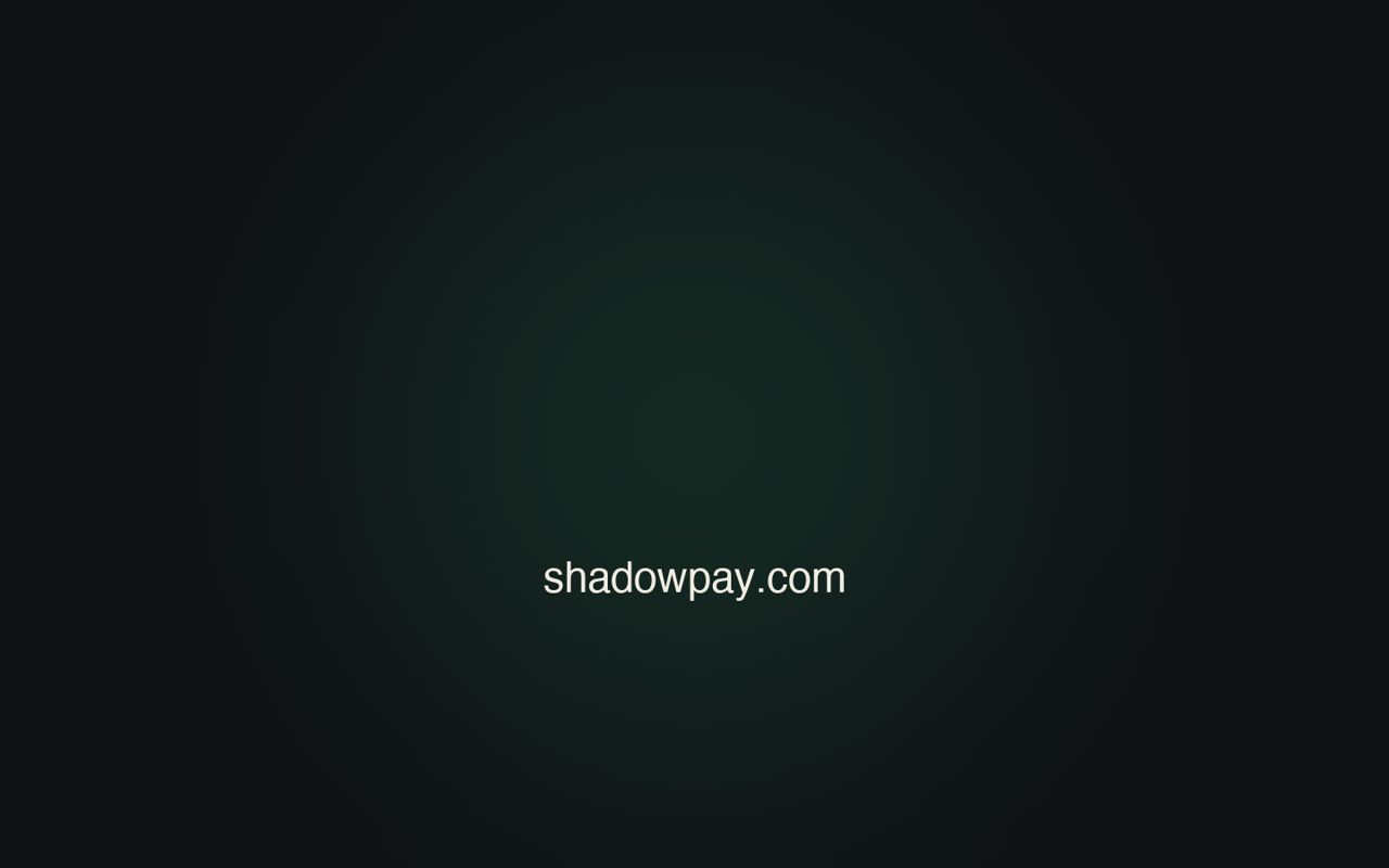 ShadowPay — скриншот